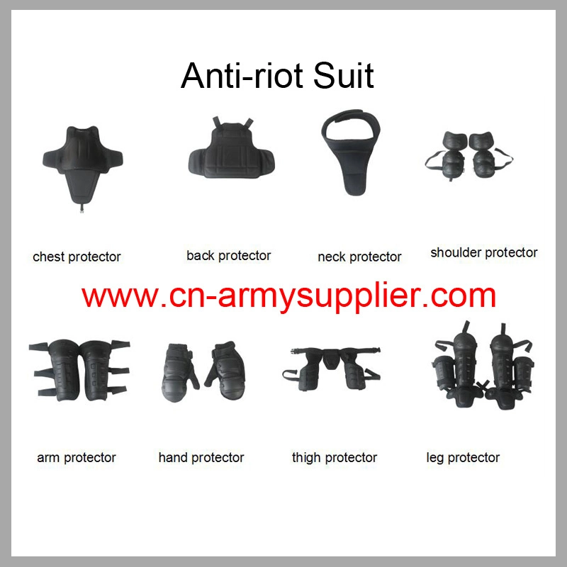 Anti Riot Gear-Helmet-Body Armor-Shield-Anti Riot Suits