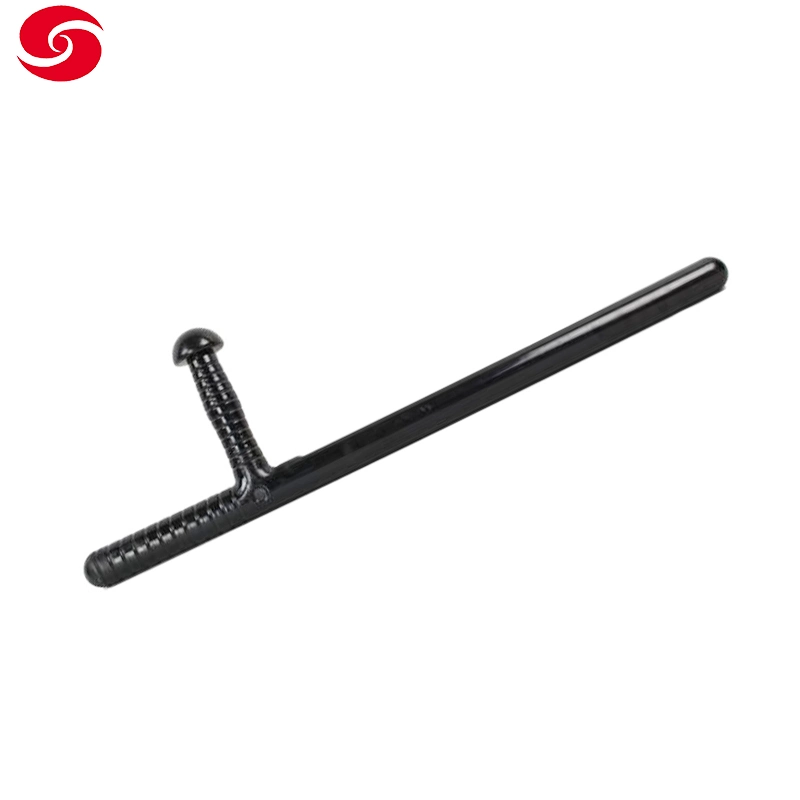 Anti Riot Black PC Police Expandable Baton with Side Handle