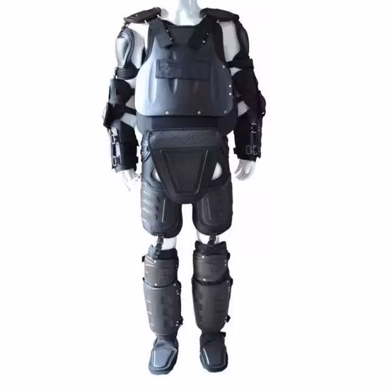 警察の暴動スーツ、ポリカーボネート製の防衛暴動 T バー、軍事戦術装備