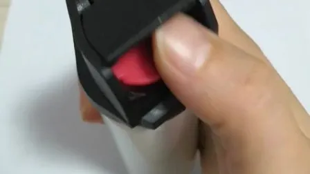 メスバルブ付き1インチ未組み立てペッパースプレー